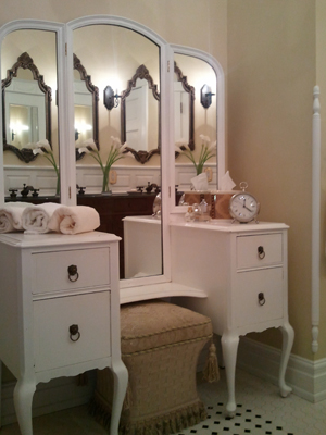 Restored Bathroom Vanity