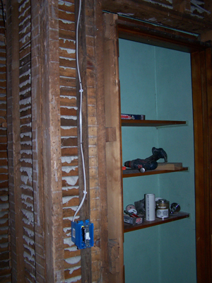 Bathroom closet