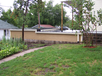 LP Siding on a garage