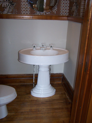 Powder Room Before