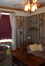 Bedroom we convereted to Victorian Style Man Cave