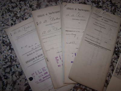 A.A. Porter Tax Deeds