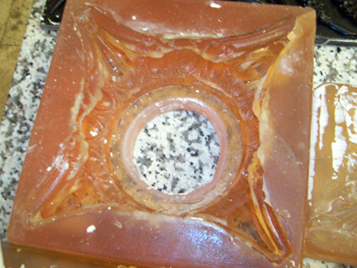 Master Polyurethane Mold of the Scamozzi Column Top